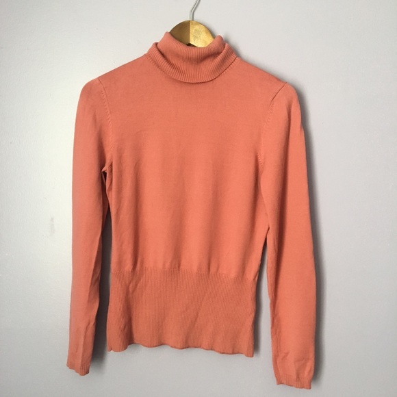 LOFT | Sweaters | Loft Coral Turtleneck 